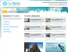 Tablet Screenshot of onixrenta.com